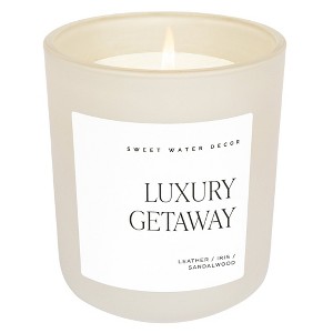 Sweet Water Decor Luxury Getaway Matte Jar - 15oz - 1 of 2