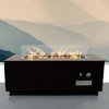 Mondawe 16" H x 42" W Sleek Stainless Steel Outdoor Fire Pit Table with Lid - 2 of 4