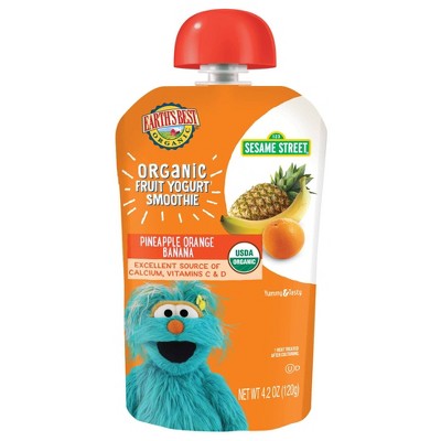 Earth's Best Organic Toddler Pineapple Orange Banana Smoothie - 4.2oz