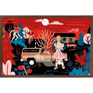 Trends International Netflix Stranger Things: Season 4 - Monique Exclusive Framed Wall Poster Prints - 1 of 4