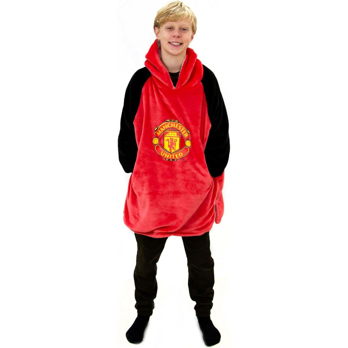 Manchester United Oversized Wearable Hooded Blanket