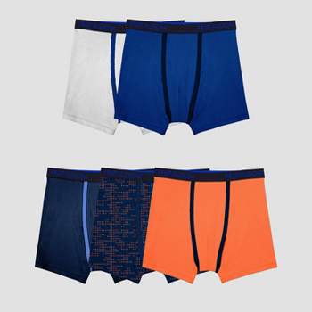 Fruit Of The Loom Boys' 7pk Boxer Briefs - Colors May Vary L : Target