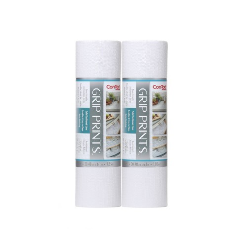 Con-Tact Brand Grip Prints Non-Adhesive Shelf & Drawer Liner, Talisman  Glacier Gray, 12” x 20' 