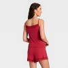 Women's Variegated Rib Tank and Shorts Pajama Set - Auden™ - 2 of 3