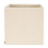 3 Sprouts Large 13 Inch Square Children's Foldable Fabric Storage Cube Organizer Box Soft Toy Bin, Blue Peacock - image 3 of 4