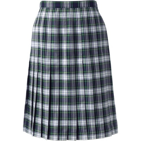 Plaid pleated outlet skirt target