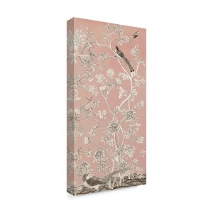 Trademark Fine Art -Naomi Mccavitt 'Blush Chinoiserie I' Canvas Art - 1 of 4