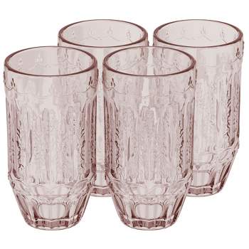 Elle Decor Set Of 2 Double Wall Insulated Glasses, 8 Oz Borosilicate Glasses  For Hot And Cold Drinks, Clear : Target