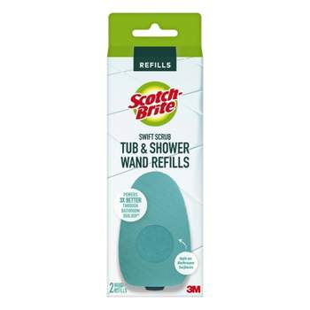 Scotch-Brite Swift Scrub Shower Wand Refills - 2ct