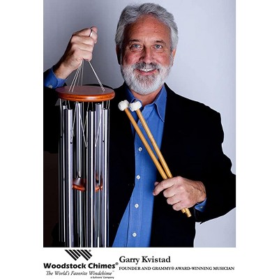Black Aluminum Extra Large Outdoor Wind Chime