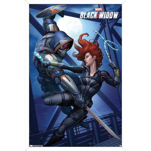 Trends International Marvel Cinematic Universe - Black Widow - Fight Framed Wall Poster Prints - image 1 of 4