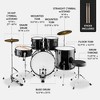 Best Choice Products 5-Piece Beginner Drum Set w/ Snare, Bass, Toms, Cymbal, Hi-Hat, Sticks, Chair, Drum Pedal - 2 of 4