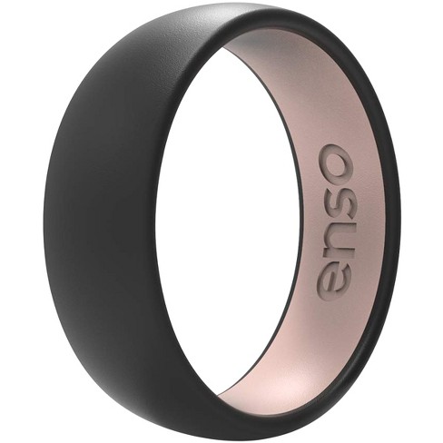 Enso Rings Classic Elements Series Silicone Ring - Rose Gold - 7