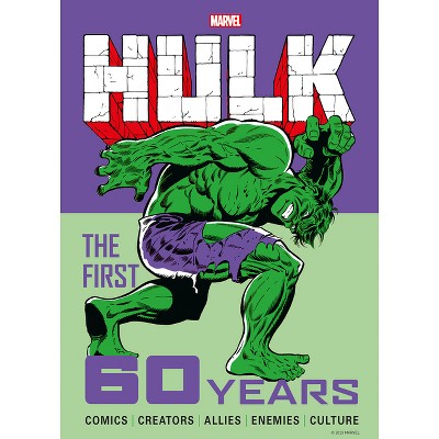 Marvel's Hulk: The First 60 Years - by  Titan (Hardcover)