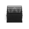 MyOfficeInnovations 5 Compartment Wire Mesh File Organizer 24402468 - 3 of 4