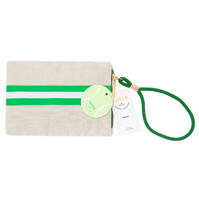 Noted by Post-it Sports Court Canvas Pouch Wristlet