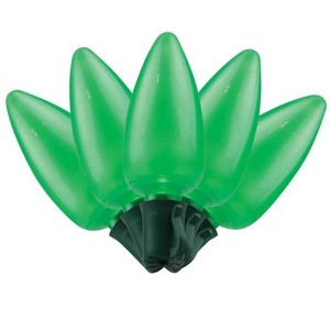 Celebrations Platinum LED C9 Green 25 ct String Christmas Lights - 1 of 2
