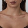 Delicate Heart Pendant Necklace, 14K Gold Plated Dainty Chain, Gift for Women - 2 of 4