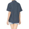 HAPPY BAY Women's Summer Casual Hawaiian Short Sleeve Blouse Shirt Dressy Blouses Button Down Dress Tops Tee Shirts T Shirts for Women - 2 of 3
