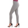 Rekucci Women’s Pull-On Skinny Work Pants – Tummy Control, Stretch Legging Fit with Zip Pockets for Office & Casual - 3 of 4