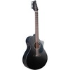 Breedlove Discovery Double Course 12-String Spruce-Mahogany Concert Acoustic-Electric Guitar Satin Black - 3 of 4