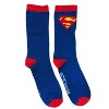 Mens Superman Costume Crew Socks - 2 of 3