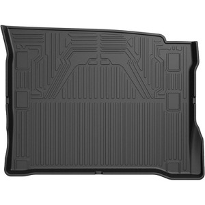Cargo Liner, All-Weather Premium Truck Mat Compatible, Heavy Duty TPE Trunk Liner & Rear Floor Mat with Non-Slip Design, Black - 1 of 4