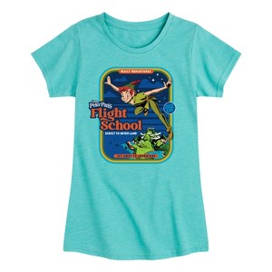 Girls' - Disney - Peter Pan Fitted Short Sleeve Graphic T-Shirt - 1 of 4