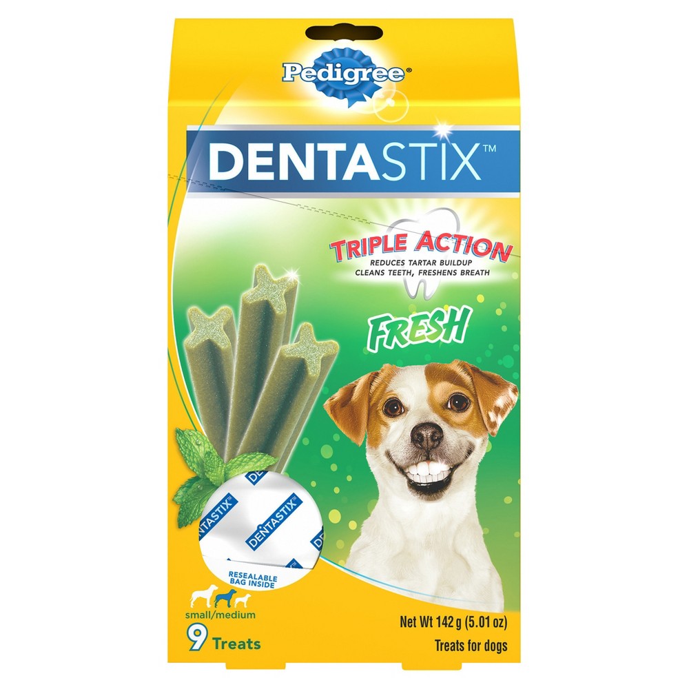 UPC 023100103105 product image for PEDIGREE DENTASTIX Fresh Small/Medium Treats for Dogs 5 ozs 9ct | upcitemdb.com