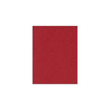  Red Hot Red Cardstock Paper - 8.5 X 11 Inch 100 Lb  Heavyweight Cover -25 Sheets From Cardstock Warehouse