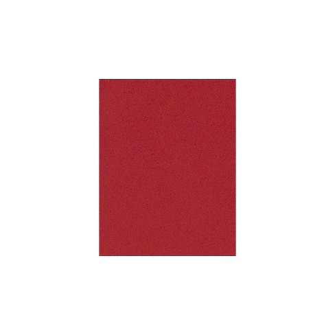 Lux Colored Paper 80 Lbs. 8.5 X 11 Ruby (81211-p-76-1000) : Target