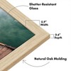 Americanflat 12x18 Poster Frame -- Gallery-Style Frames Made of Engineered Wood - Photo Frame for Wall Display - Natural Oak - 3 of 4