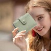 BEAFUP Small Wallet for Women - RFID Blocking Credit Card Holder Bifold Zipper Pocket Wallet with ID Window - 2 of 4