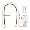 Unique Bargains Braided Decorative with Screw Hooks & Bolts Curtain Holdback Cord 2 Pcs - 2 of 4
