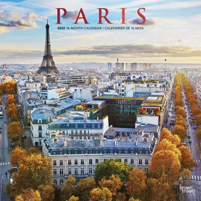 2022 Square Calendar Paris - BrownTrout Publishers Inc
