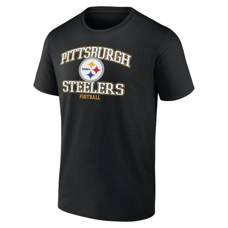 NFL Pittsburgh Steelers Short Sleeve Core Big &#38; Tall T-Shirt, 1 of 4