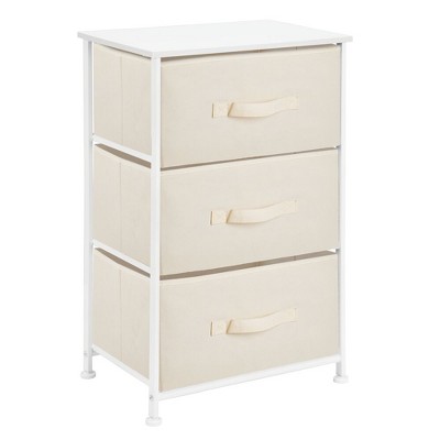 household essentials paper rope 3 drawer chest