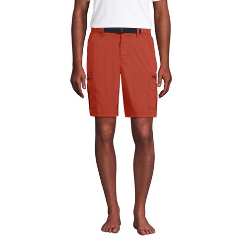 Lands' End Men's 9 Outrigger Stretch Cargo Swim Trunks With No