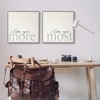 Stupell Industries I Love You More Most Romantic Sentiment, 24" x 24" - 2 of 4