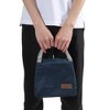 Unique Bargains Reusable Insulated Lunch Tote Bag with Large Capacity for Office Work Picnic Beach or Travel - 3 of 4