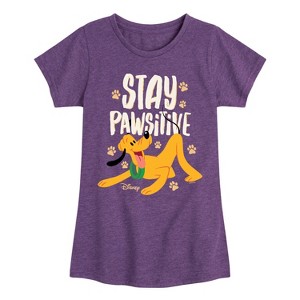 Girls' - Disney - Cats & Dogs Fitted Short Sleeve Graphic T-Shirt - 1 of 4
