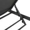 Syemin Patio Chaise Lounges, Adjustable Outdoor Lounge Chairs for Pool, Deck, Beach, Gray, 77.56"*25.2"*11.8" - 2 of 4
