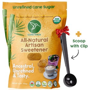 Colibreeco, Unrefined Cane Sugar, Naturally Sweet and Chemical-Free.USDA Organic. - 1 of 4