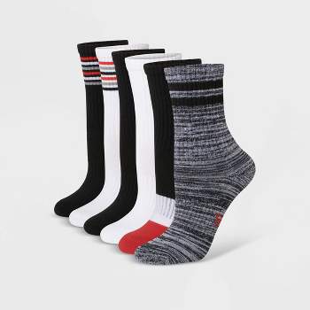 Hanes Premium Men's X-temp Athletic Socks 4pk -charcoal Gray 6-12