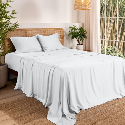 Rayon from Bamboo Solid Deep Pocket Sheet Set by Bare Home