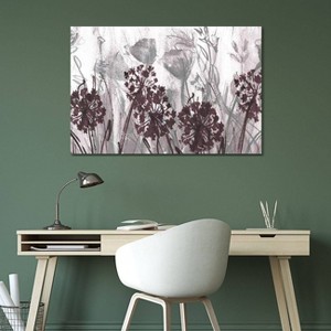 iCanvas Indigo Field Burgundy by Susan Jill Canvas Print Wall Art - 1 of 3