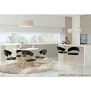 Set of 2 Jie Dining Chairs - LumiSource - 1 of 4