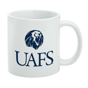 University of Arkansas - Fort Smith Secondary Logo Ceramic Coffee Mug Novelty Gift Mugs for Coffee Tea and Hot Drinks 11oz White - 1 of 4