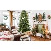 Gulches 6.5FT Green Christmas Tree - PVC+PE, 350 Warm White UL Lights, 2142 Tips, Hinged Branches - 3 of 4