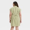 Women's Short Sleeve Mini Shirtdress - Universal Thread™ - 2 of 3